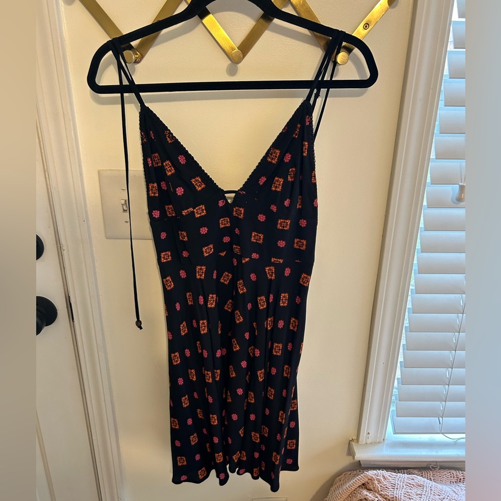 Urban Outfitters Black and pink sundress